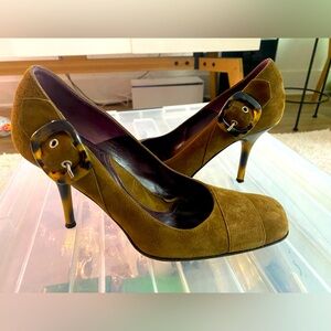 Via Spiga Fongara Suede Pumps Shoes Sz 7M